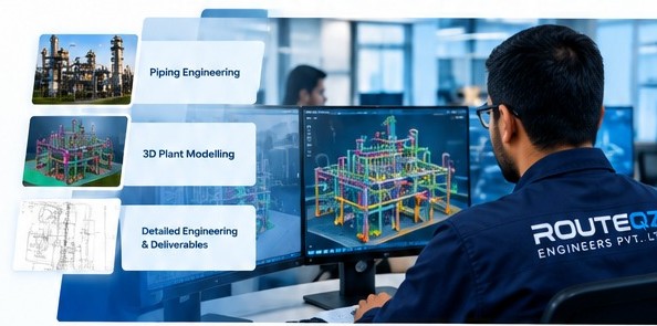 Piping engineering and 3D plant modelling